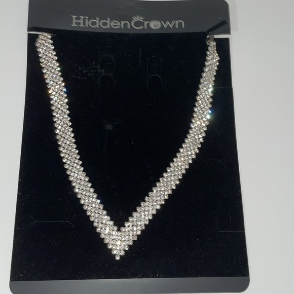 Hidden Crown Crown Jewels Vstone Silver with brown clips - Picture 3 of 7